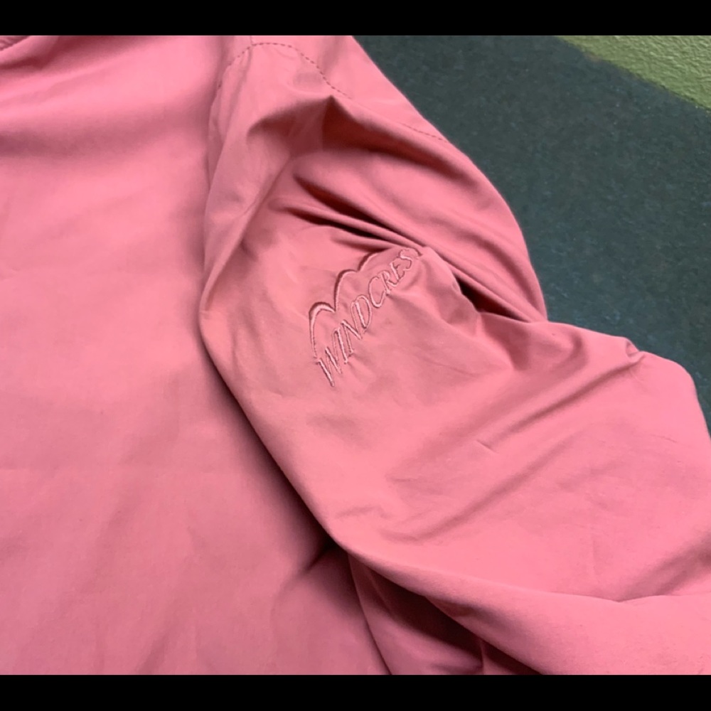 Cabela Women's V neckline Pink Track Jacket - Picture 4 of 6